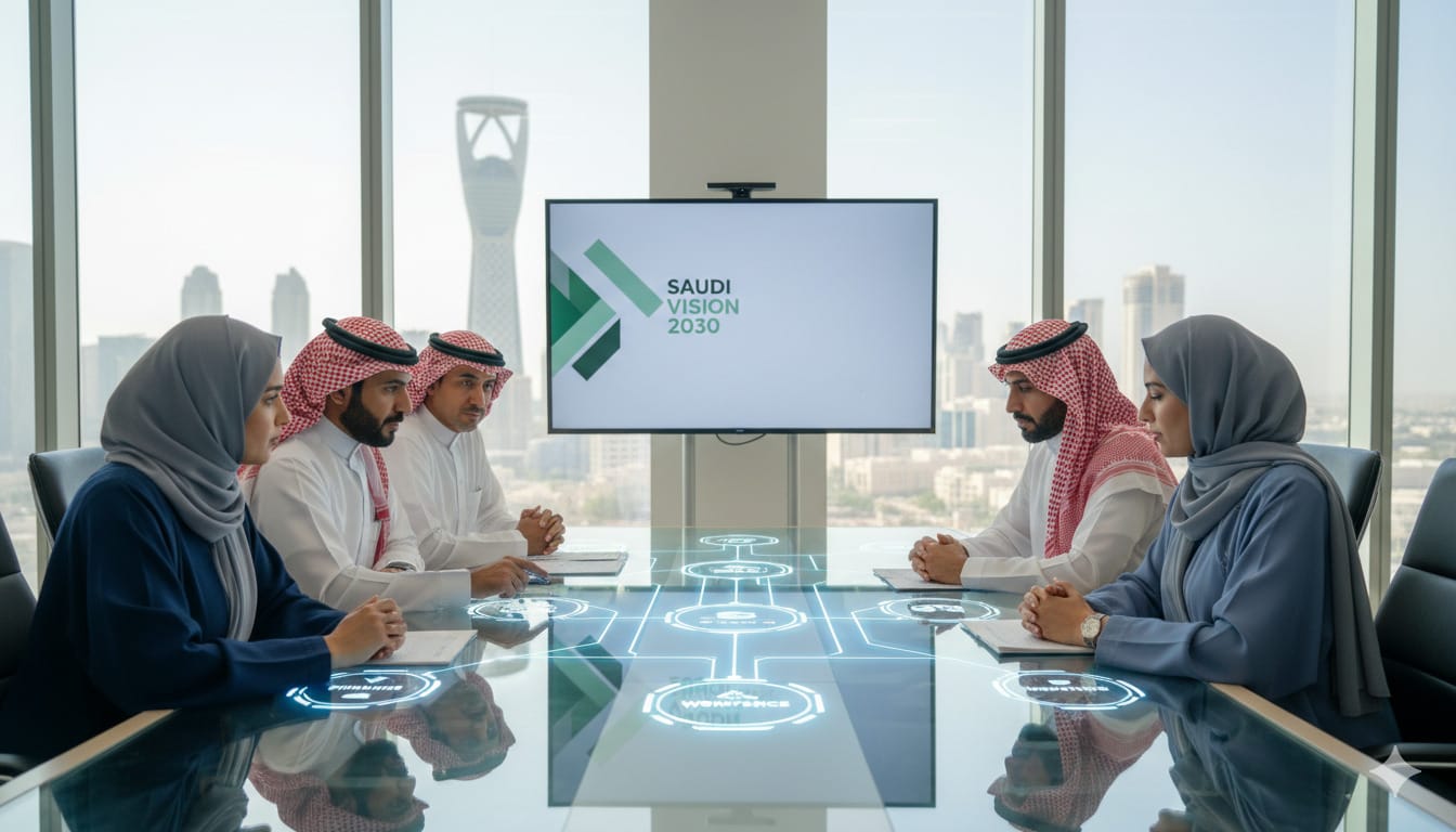 Why ERP Is Critical for Vision 2030 Digital Transformation